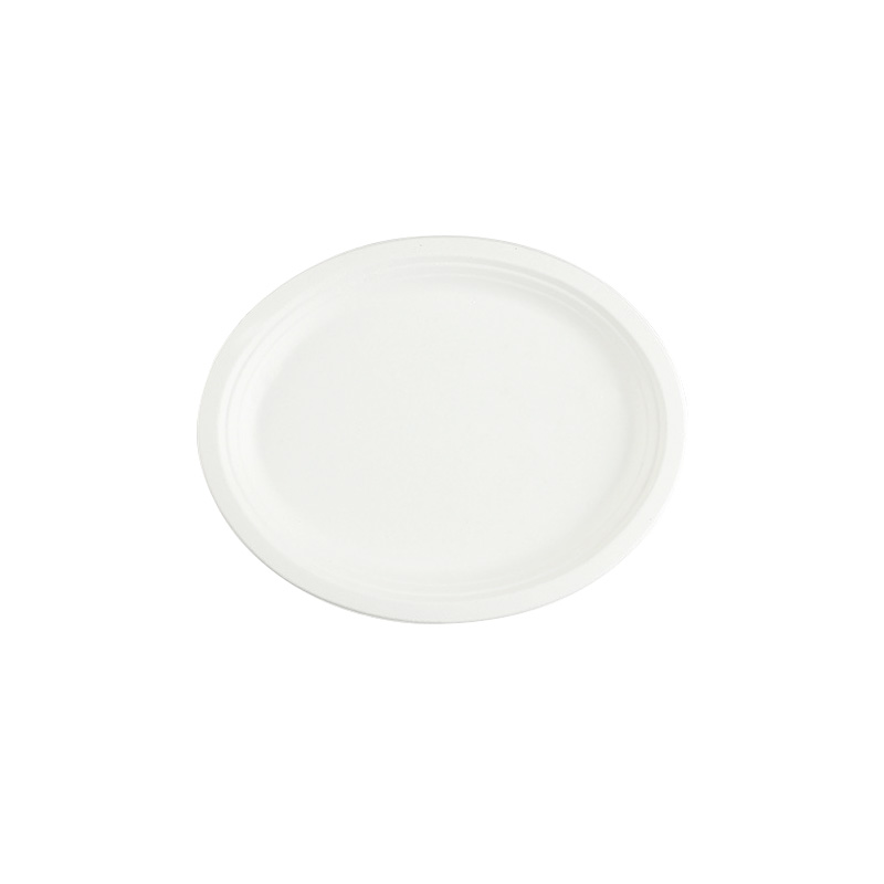 Compostable Oval Paper Plate