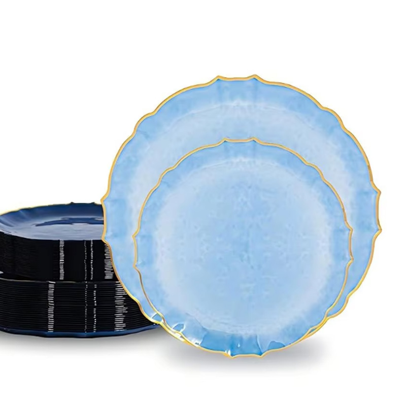 Translucent Disposable Plastic Plates